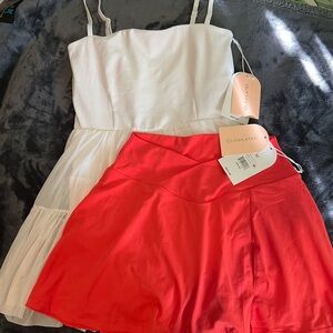 Blogilates athletic wear lot - Ballerina dress and skort